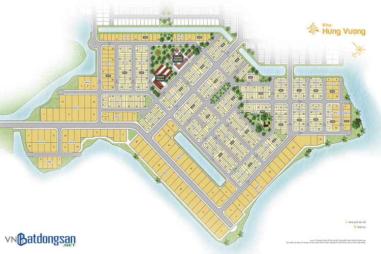 Mặt bằng Khu Hưng Vượng - Bi&ecirc;n H&ograve;a New City