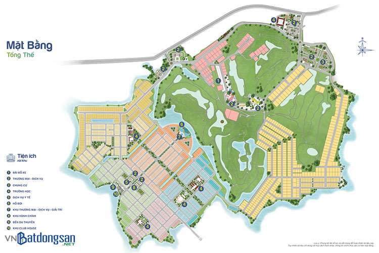 Mặt bằng tổng thể Bi&ecirc;n H&ograve;a New City