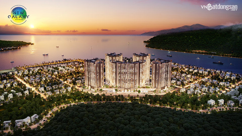 Phối cảnh tổng thể dự &aacute;n New Galaxy Nha Trang