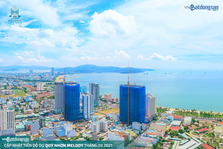 Cập nhật tiến độ dự &aacute;n Quy Nhon Melody th&aacute;ng 09/2021 - Ảnh 5